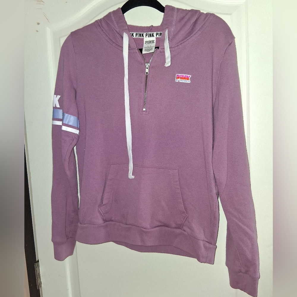 Pink Zip-Up Hoodie
